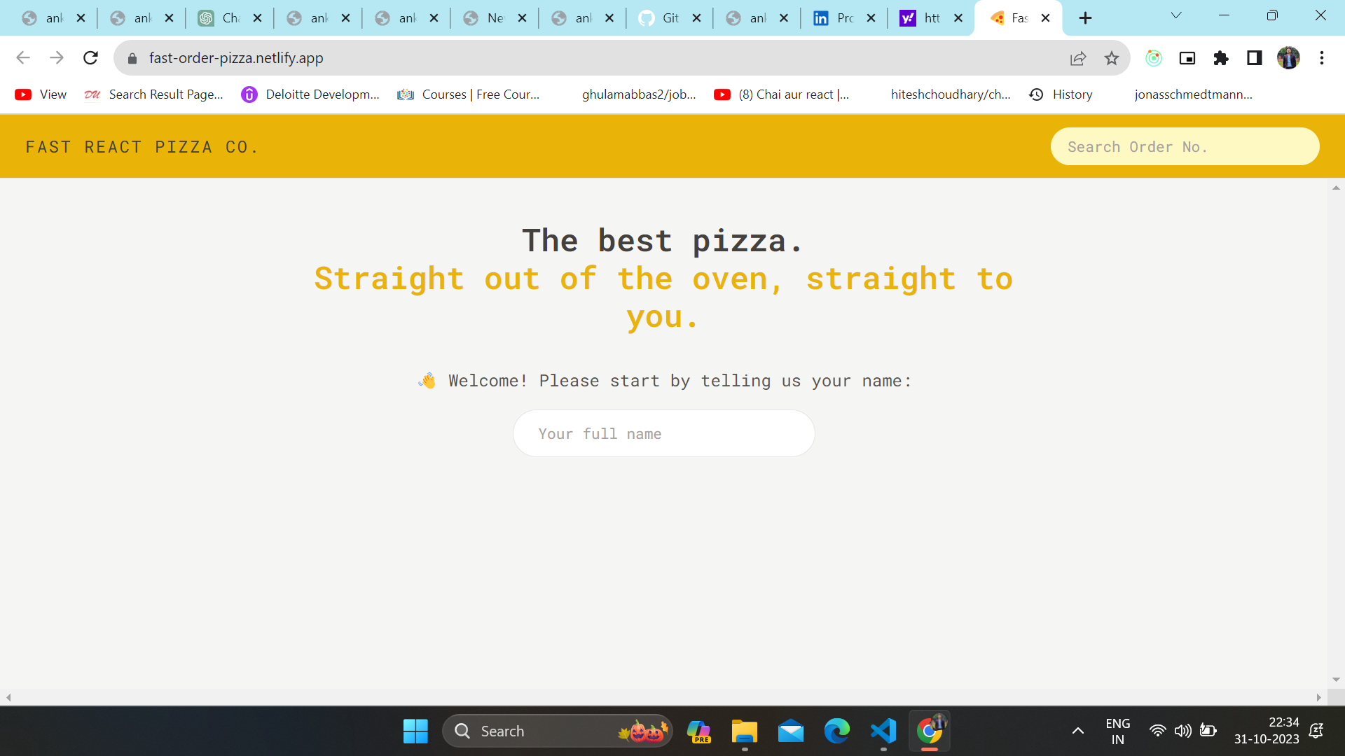 Pizza Delivery App
